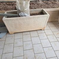2 fioriere cemento 100x37x49h