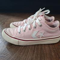 Converse bambina rosa taglia 30
