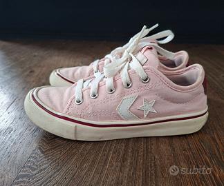 Converse bambina rosa taglia 30