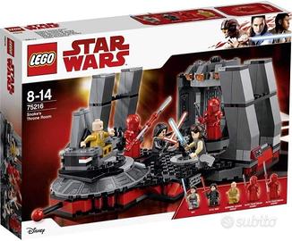 LEGO STAR WARS 75216 SALA DEL TRONO DI SNOKE