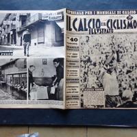 IL CALCIO E IL CICLISMO ILLUSTRATO 1962 n. 25 [C4]