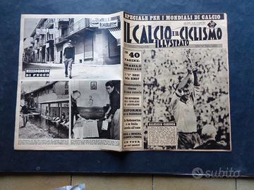 IL CALCIO E IL CICLISMO ILLUSTRATO 1962 n. 25 [C4]