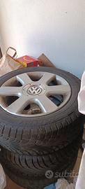cerchi+ gomme 16 Volkswagen invernali 