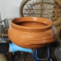 Vaso in terracotta smaltata