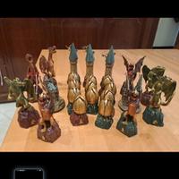 pedine scacchi harry potter draghi