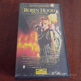VHS ROBIN HOOD - PRINCIPE DEI LADRI di Kevin Reyno