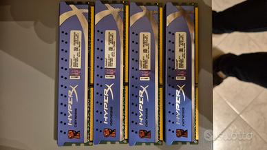 KINGSTON RAM DDR3 16GB (4X4GB) HYPER X GENESIS