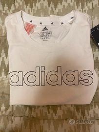 Maglietta adidas bianca