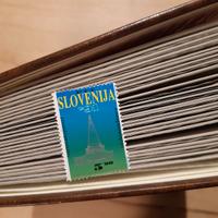 Svendita francobolli nuovi di SLOVENIA