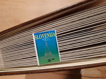 Svendita francobolli nuovi di SLOVENIA