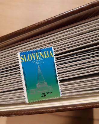 Svendita francobolli nuovi di SLOVENIA