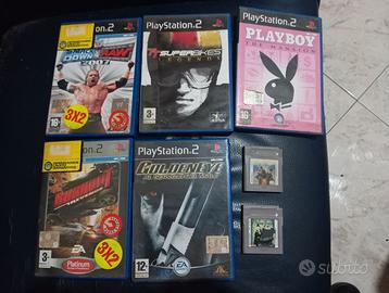 Lotto Videogiochi Retro - PS2 e Game Boy (PAL ITA)