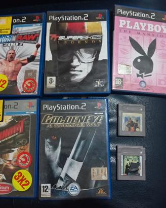 Lotto Videogiochi Retro - PS2 e Game Boy (PAL ITA)