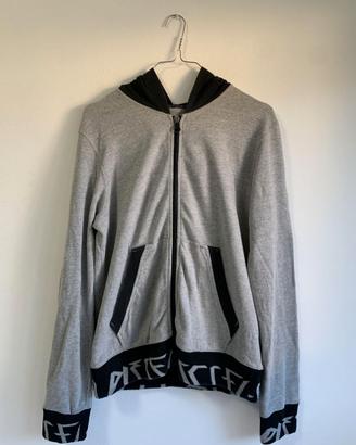 Felpa nera e grigia maniche lunghe Diesel