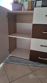 scarpiera e cassettiera