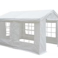 Professional Gazebo 3x4 con pareti bianco