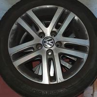 Cerchi in lega originali Volkswagen GOLF 5 + pneum