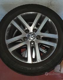 Cerchi in lega originali Volkswagen GOLF 5 + pneum