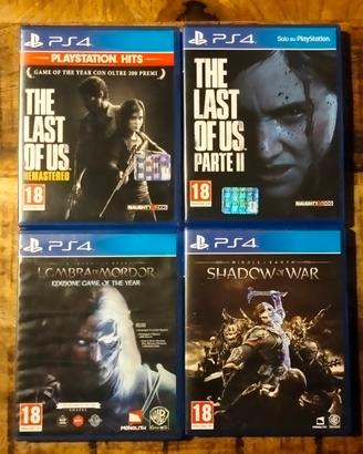 giochi vari PS4