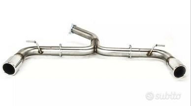 Set Scarico Inox+Diffusore modello GTI VW Golf 7