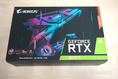 RTX 3070 Ti Master 8G aorus Gygabite