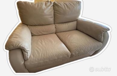 Divano Natuzzi, Divani&Divani, in pelle, posti Arredamento e