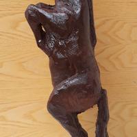 Scultura artigianale in legno 