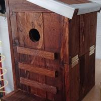 casetta nido per scoiattoli e uccelli 