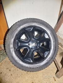 Pneumatico con cerchio in lega