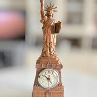 Statua della Libertà lampada orologio Vintage