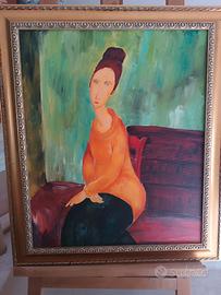 Quadro riproduzione Modigliani