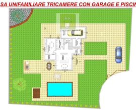 Terreno edificabile 1.055 mq "Singola/Bifamiliare