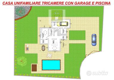 Terreno edificabile 1.055 mq "Singola/Bifamiliare