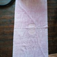 Tappeto rosa da bagno