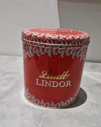 scatola in latta lindor