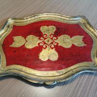 Vassoi di Legno dorato in Stile Fiorentino