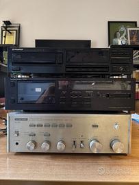 Ampli valv. e  piastra Harman Kardon + lettore cd