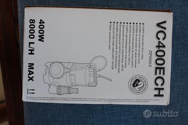 Pompa sommersa acque sporche VC400ECH 400W 8000L/h