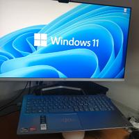 Notebook-Desktop Lenovo Fisso +Video HP 27 Pol.
