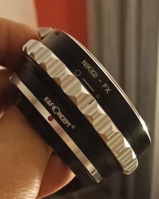 adattatore Nikon fuji