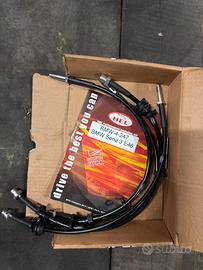 Tubi freno in treccia HEL Bmw E46 (NUOVI)