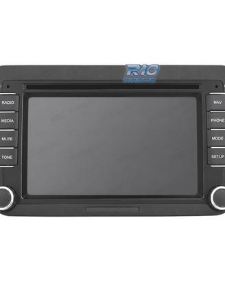 NAVIGATORE RADIO 7" PER SEAT SKODA VOLKSWAGEN VW 
