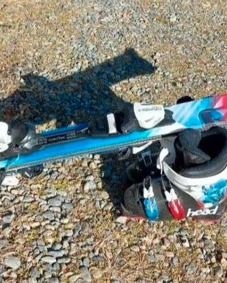 Sci scarponi e racchette head ragazza bambina