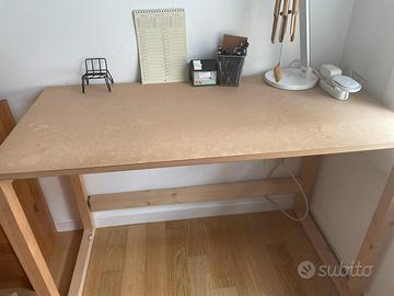 Scrivania e sedia ufficio