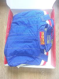 MOMO CORSE TUTA DA GARA RACING BLU TAGLIA 54