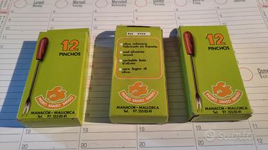 Lotto 3 scatole 12 PZ forchettine ulivo SALDI 3x2 