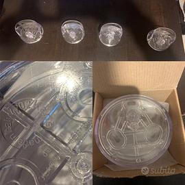 4 ganci appendiabiti trasparente Kartell NUOVI