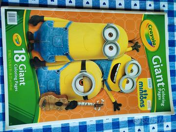 Minions album da colorare regal@