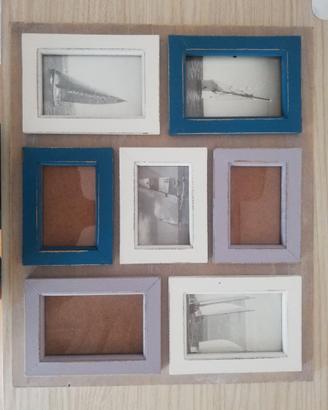 CORNICE FOTO MULTIPLA - Shabby Chic