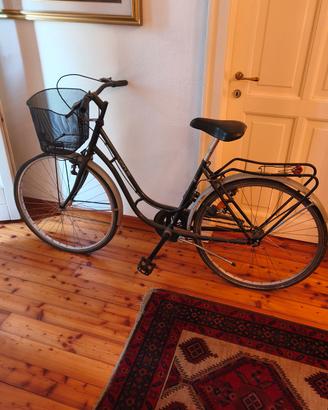 bici da donna con cestino 